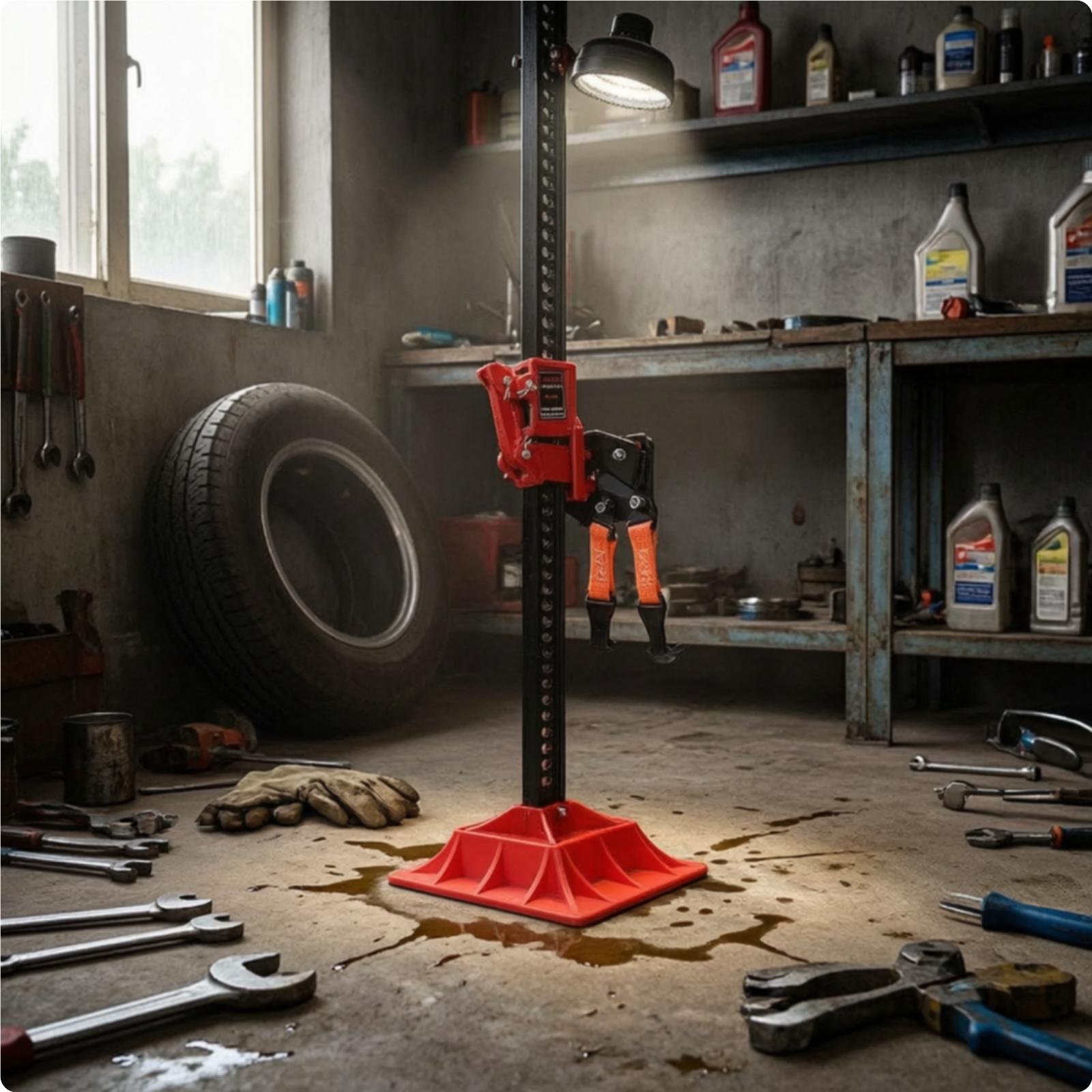 Car Jack - Alas Kaki untuk Dongkrak Mobil, Cocok