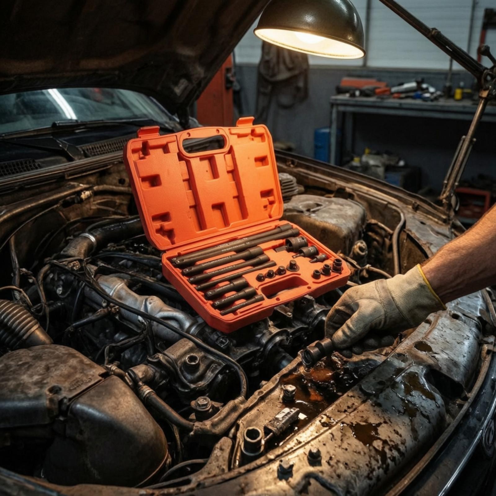 Perangkat Kunci Impack 18 Buah - Automotive Tools ulasan dan harga