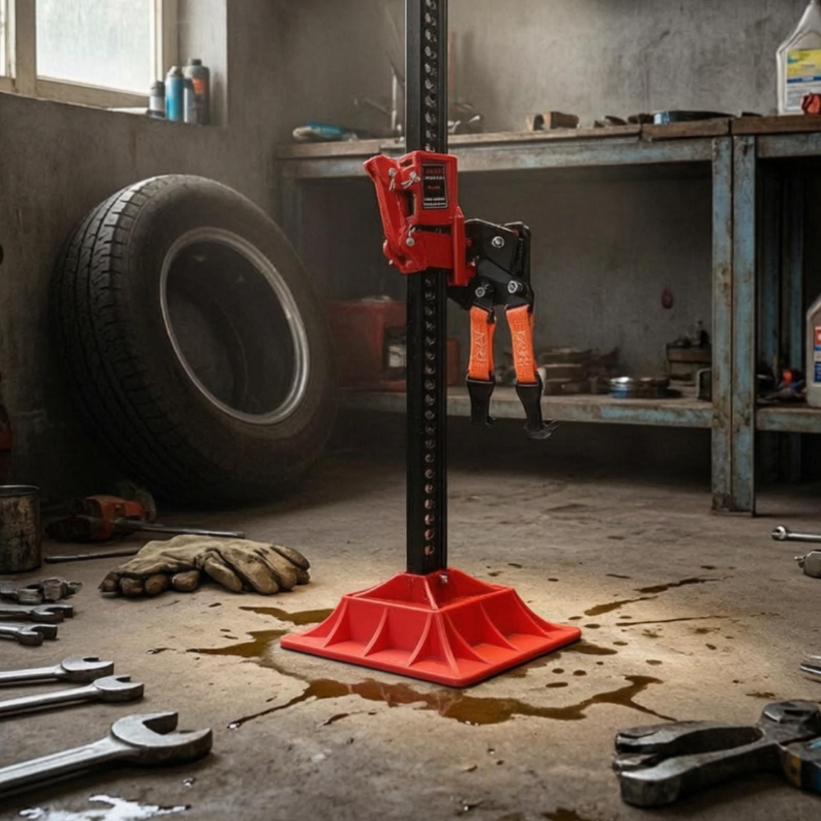 Alas Kaki untuk Dongkrak Mobil - Car Jack ulasan dan harga