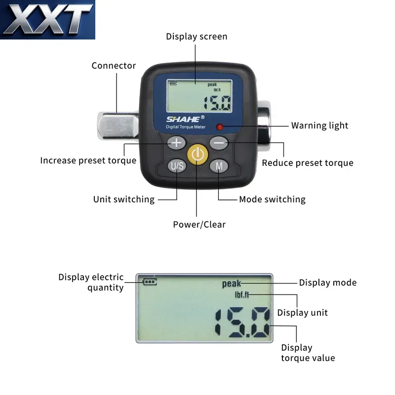 Adaptor Kunci Torsi Digital XX - Torque Wrench ulasan dan harga